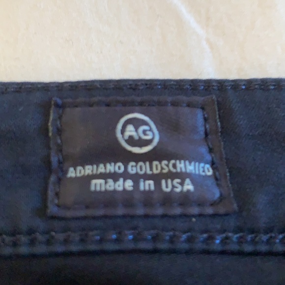 AG THE STILT CIGARETTE LEG JEANS IN SOFT PIMA COTTON COLOR DARK NAVY BLUE - Picture 11 of 16